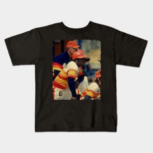 Bill Virdon and Joe Morgan in Houston Astros Kids T-Shirt